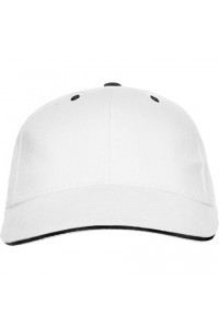 6 Panels Contrast Sandwich Cap. 
