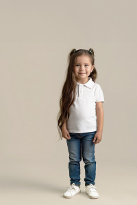 Short Sleeve Polo Shirt For Children 