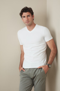 V-neck T-shirt For Men 