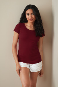 Crew Neck T-shirt For Women 