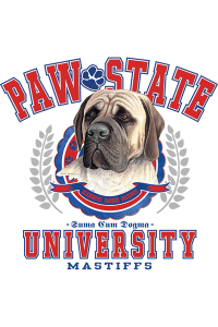 Transfer Paw State University Mastiffs