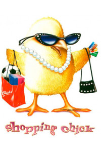 Transfer Shopping Chick 9,5*10,5
