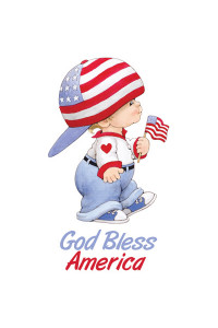 Transfer Usa Boy Holding Flag