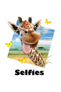 Transfer Giraffe Selfie