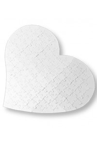 Heart Cardboard Puzzle 285x355 