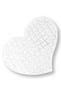 Heart Cardboard Puzzle 200x245 