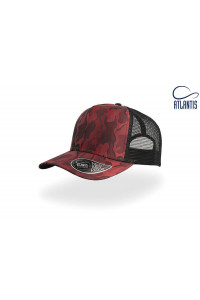 Rapper Camou Cap, 5 Panels 