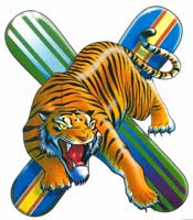 TIGER SNOWBOARDS