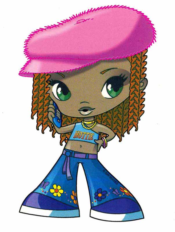 FUZZY HAT GIRL