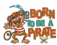 TRANSFER BORN TO BE A PIRATE