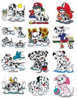 TRANSFER MULTI DALMATIONS 24UP