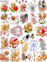 TRANSFER 24 UP M.HEAD KIDS/ANIMLS