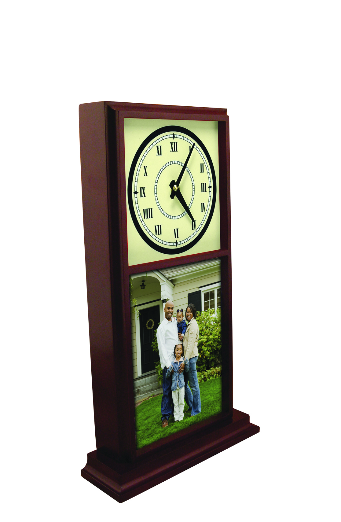 Orologio Celebrativo In Mogano 17,1×39,4