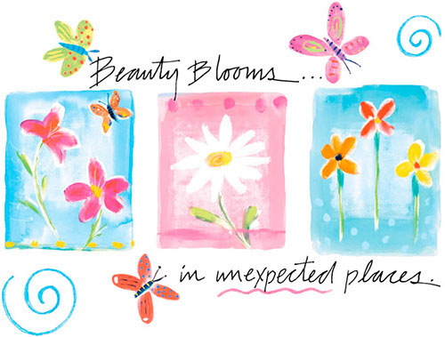 TRANSFER BEAUTY BLOOMS
