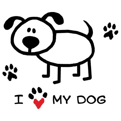 TRANSFER I HEART MY DOG
