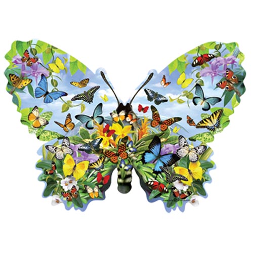 TRANSFER BUTTERFLY SHAPED