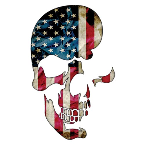 TRANSFER SKULL AMERICANA