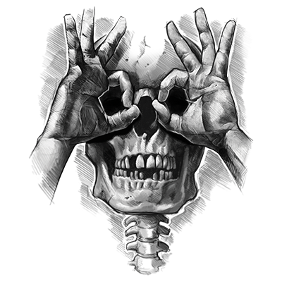 TRANSFER LUCTUS SKULL HANDS (DARKS ONLY)