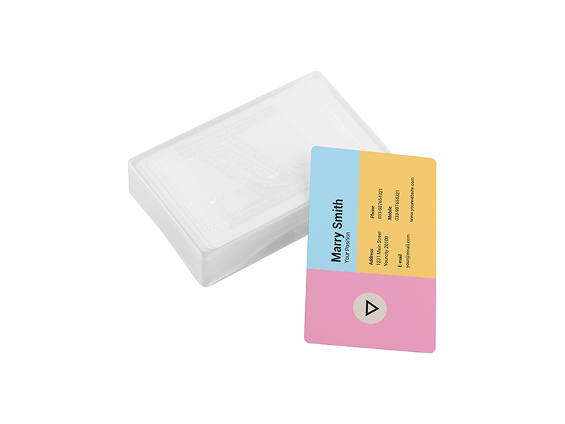 Bigliett. visita all. subli. 2 lati 5,5×8,5 cm