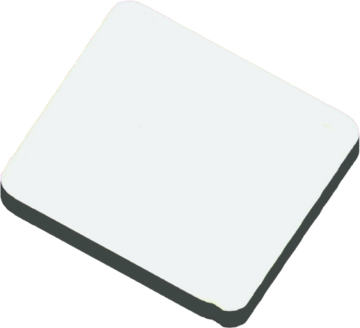 Forma quadrata in HDF stampabile 1 lato 55x55x3
