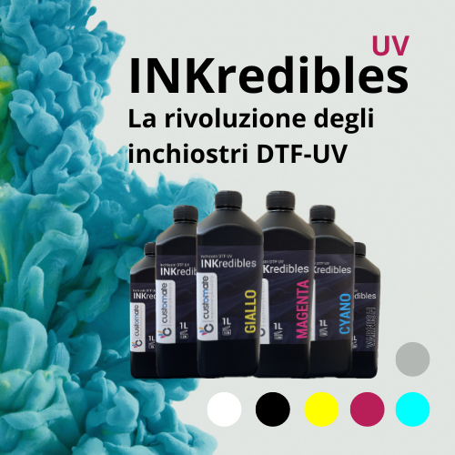 INCHIOSTRO PER DTF-UV – BOTTIGLIE DA 1 LT