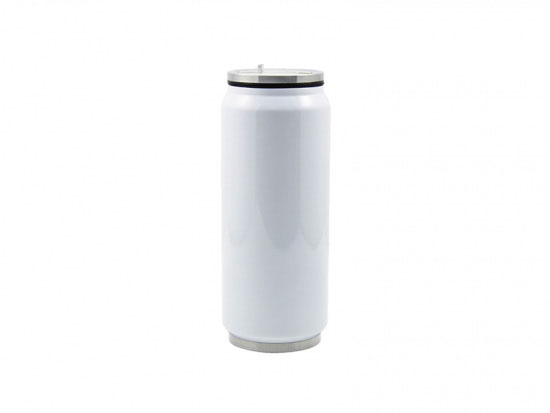 Lattina con cannuccia in acciaio inox 17 OZ
