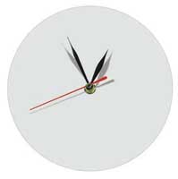Orologio in HDF tondo (spessore 6mm)