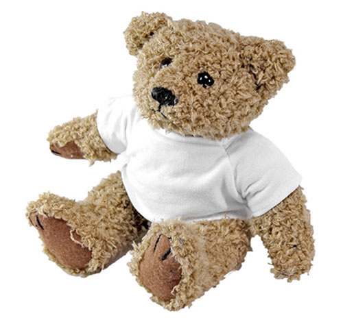 Peluche orsetto grande con TShirt personaliz. 22cm