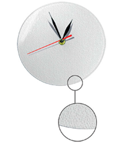 OROLOGIO IN VETRO TEXTURED + MECCANICA Ø20
