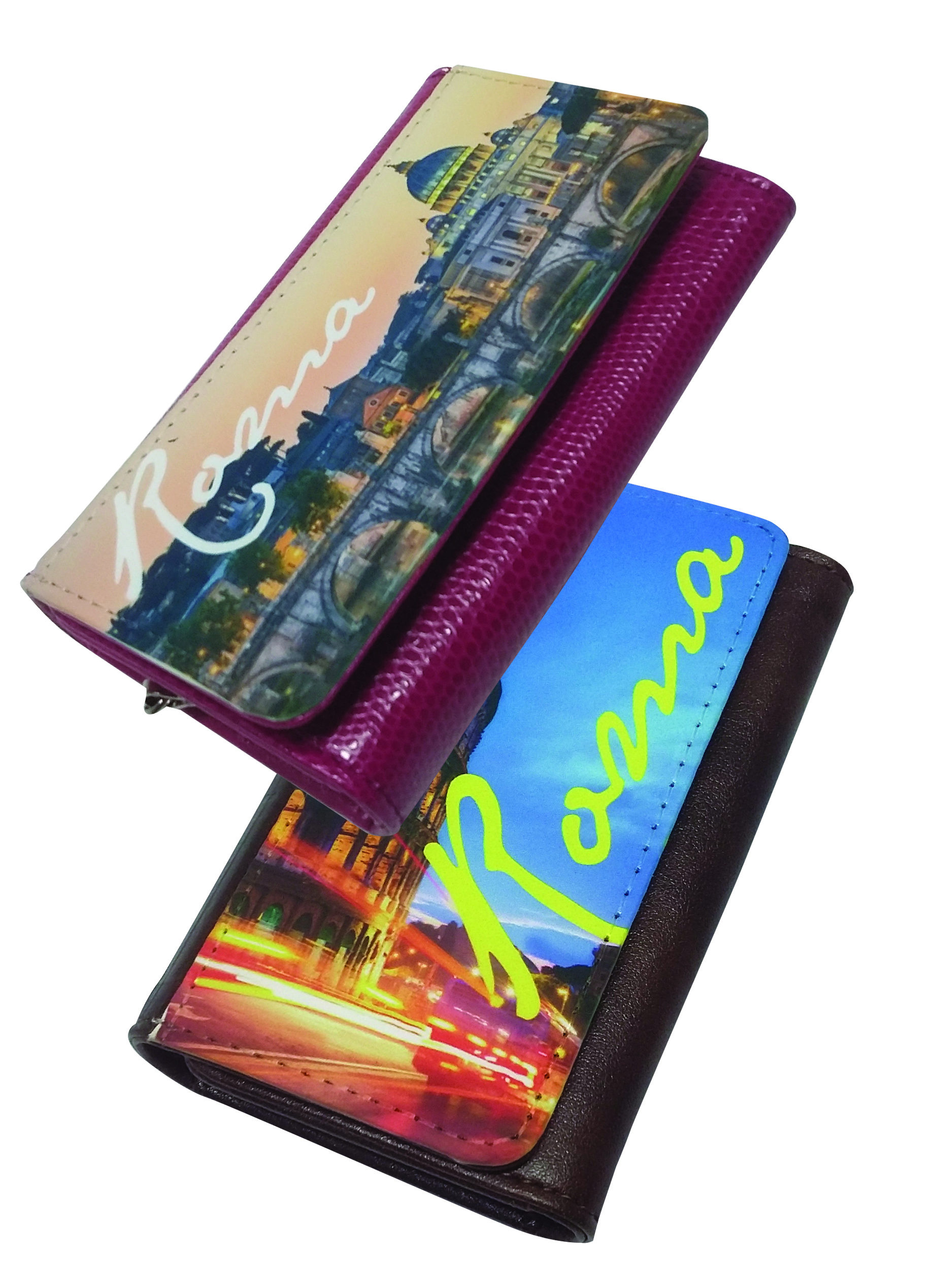 Portachiave con gancetti rich. similpelle pattina