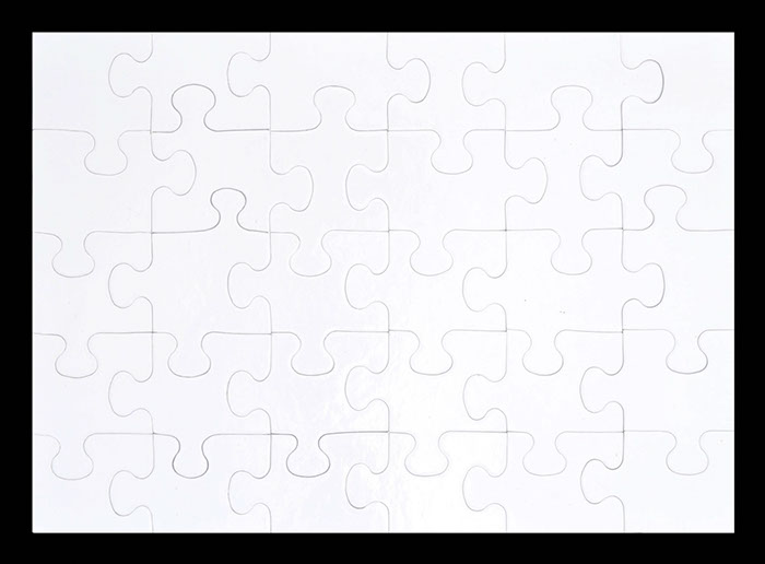 Puzzle in cartone rettangolare 200×285 30 tes.