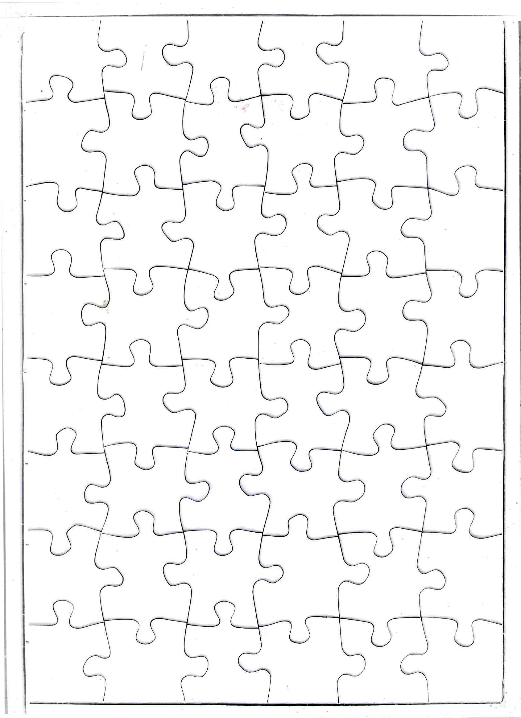 Puzzle in cartone rettangolare 200×285 48 tes.