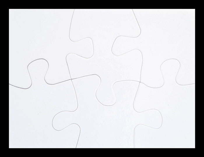 Puzzle in cartone rettangolare 150×200 6 tes.