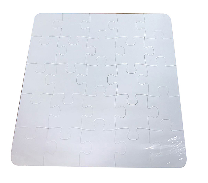 Puzzle in polimero quad. stamp. su 2 lati 160×160