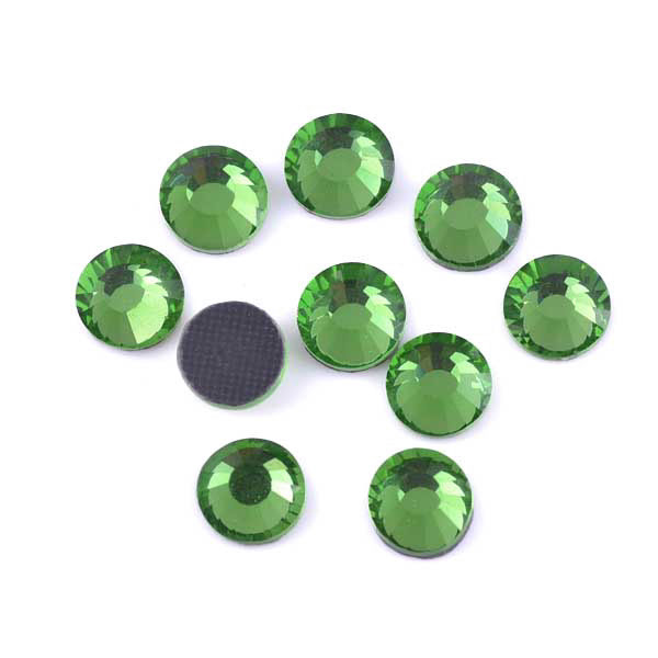 STRASS PERIDOT SS10 3MM (BUSTA DA 10 GROSS)