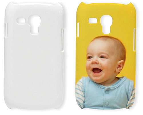 COVER 3D PER GALAXY S3 MINI BIANCA LUCIDA