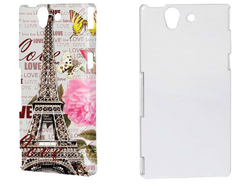 COVER 3D PER SONY EXPERIA Z L36H BIANCA MATTA