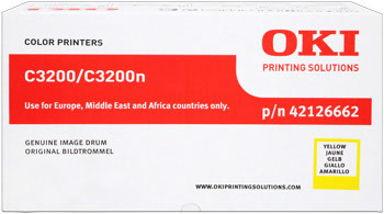 TONER GIALLO PER OKI 3200