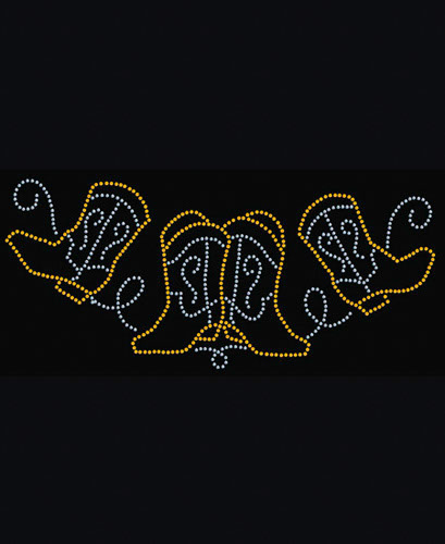 TRANSFER BORCHIE COWBOY BOOTS-9 X 4