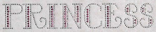 TRANSFER BORCHIE PRINCESS LETTERS 9X1.5