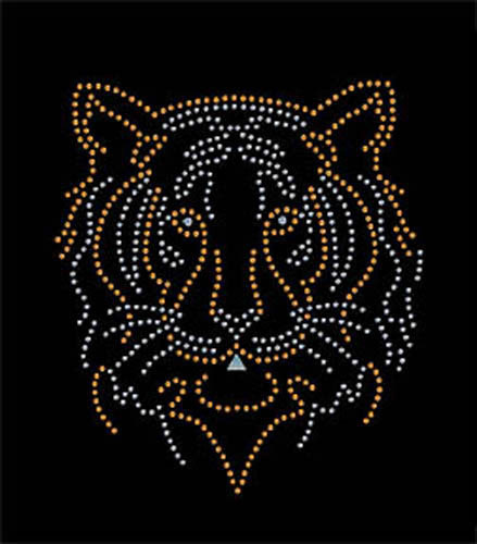 TRANSFER BORCHIE TIGER HEAD 5 X 4.76