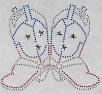 TRANSFER BORCHIE PAIR BOOTS 5 X 4.5