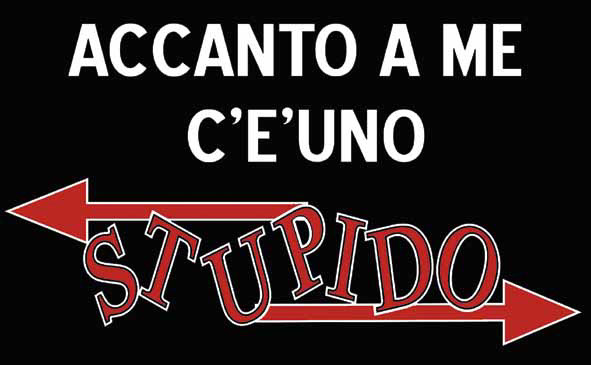 FOGLIO TRANSFER STUPIDO BIANCO