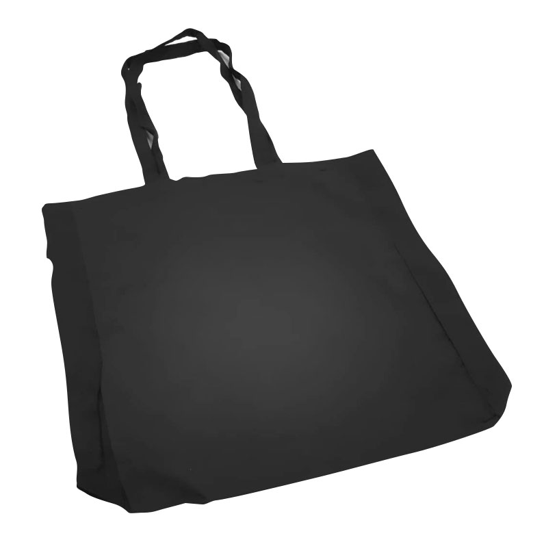 SHOPPER IN COTONE LEGGERO MANICI LUNGHI 38X42X8