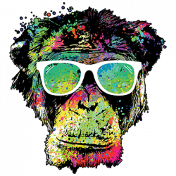 TRANSFER TECHNICOLOR MONKEY