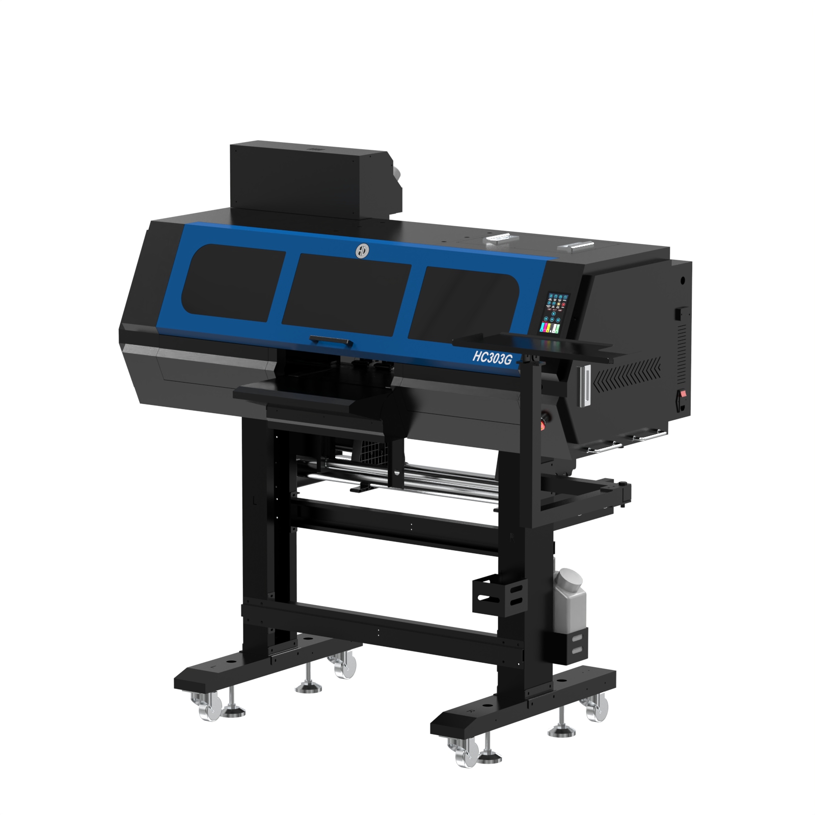 STAMPANTE DTF DA 33 CM, 3 TESTE i1600-A1 ORO/ARGEN