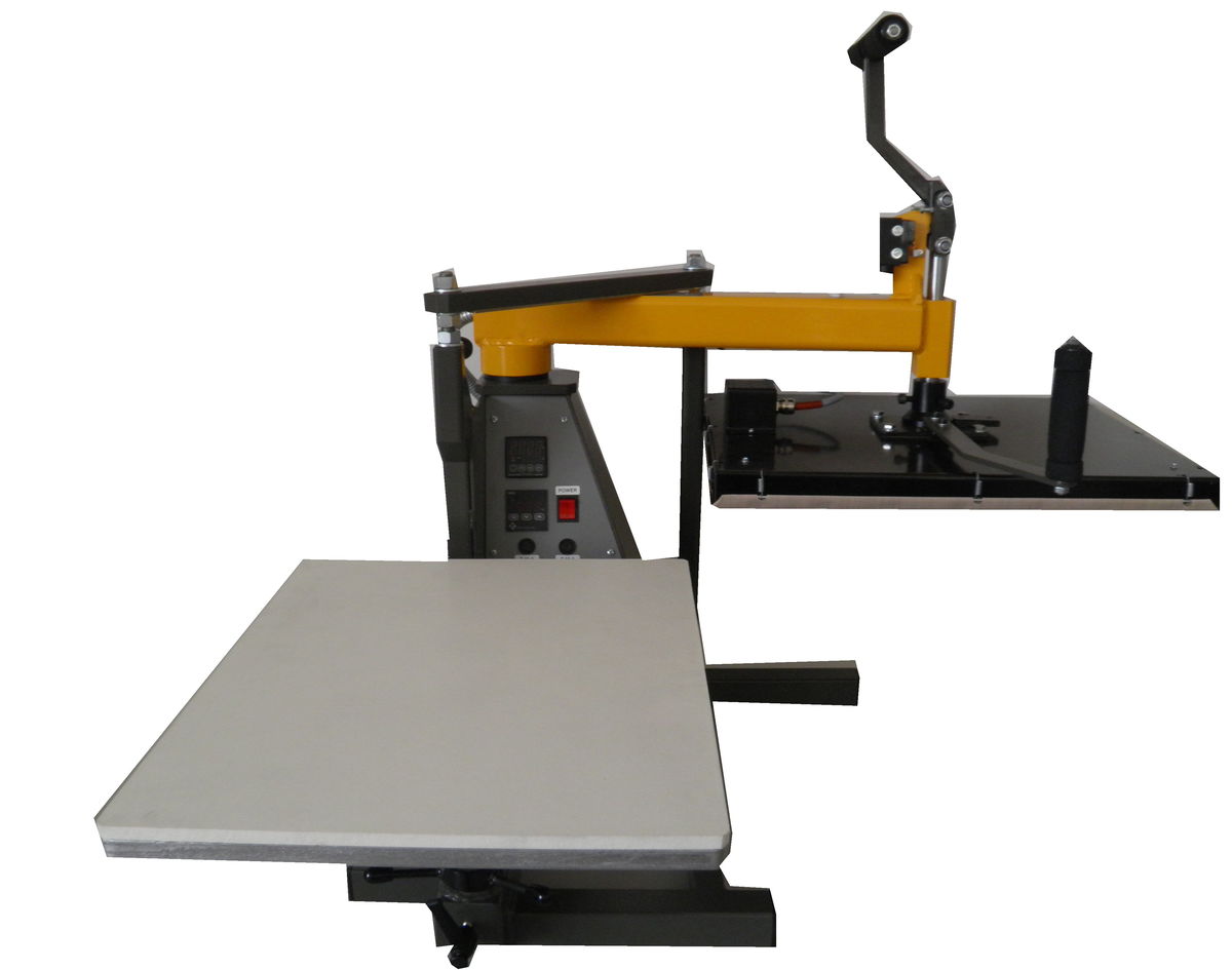 Pressa piana manuale apert. laterale 40×50 interc.