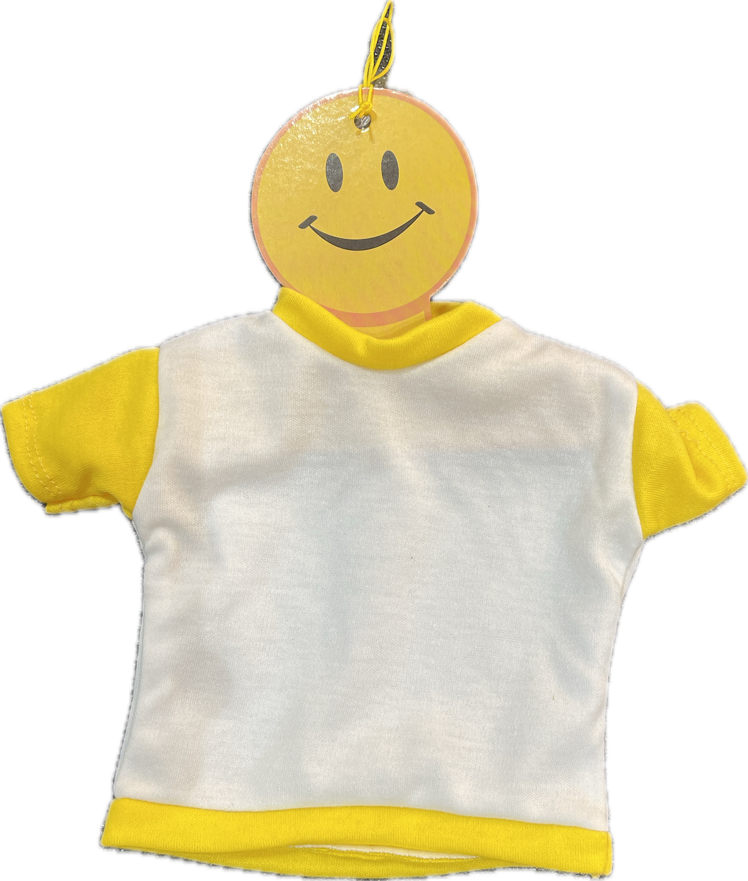 Mini t-shirt poliestere con maniche bordi colorati