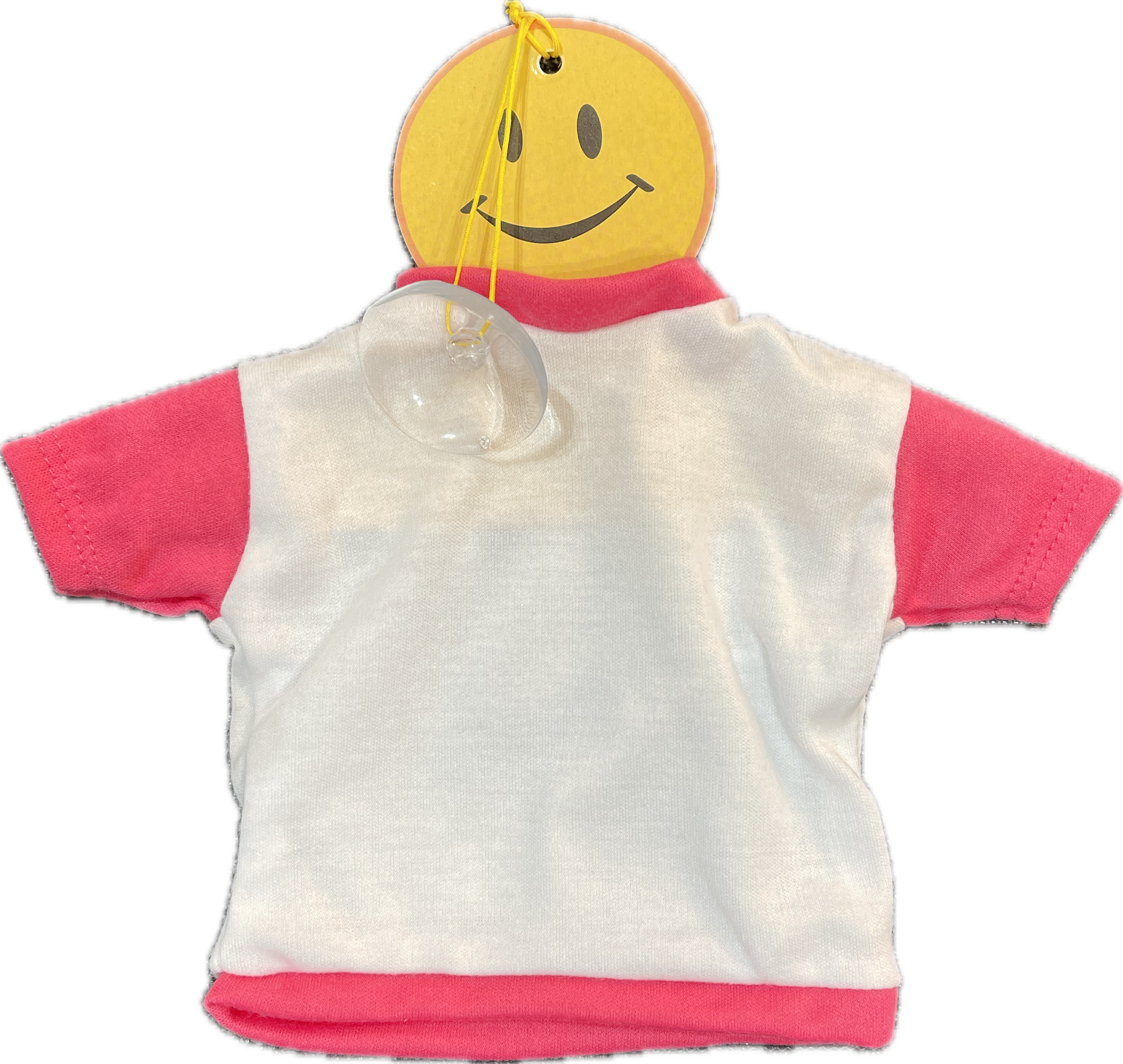 Mini t-shirt poliestere con maniche bordi colorati