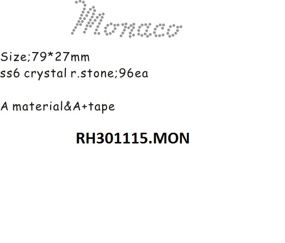 TRANSFER MONACO SS6 CRY GRADE A S/T